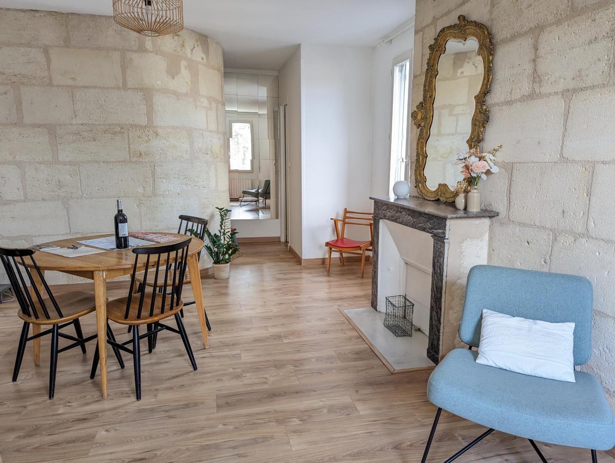 Appartement Cocon Lumineux Sous Les Toits De Bordeaux Extérieur photo